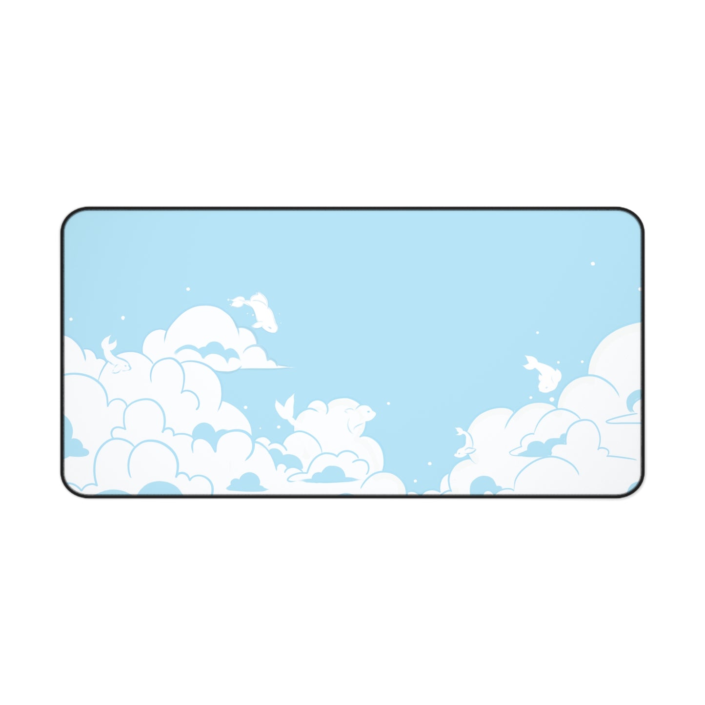 Koi Clouds Desk Mat