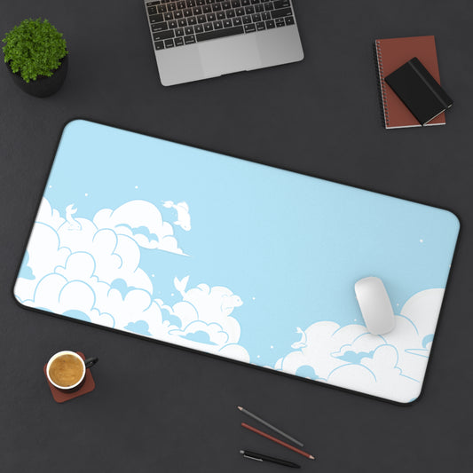 Koi Clouds Desk Mat