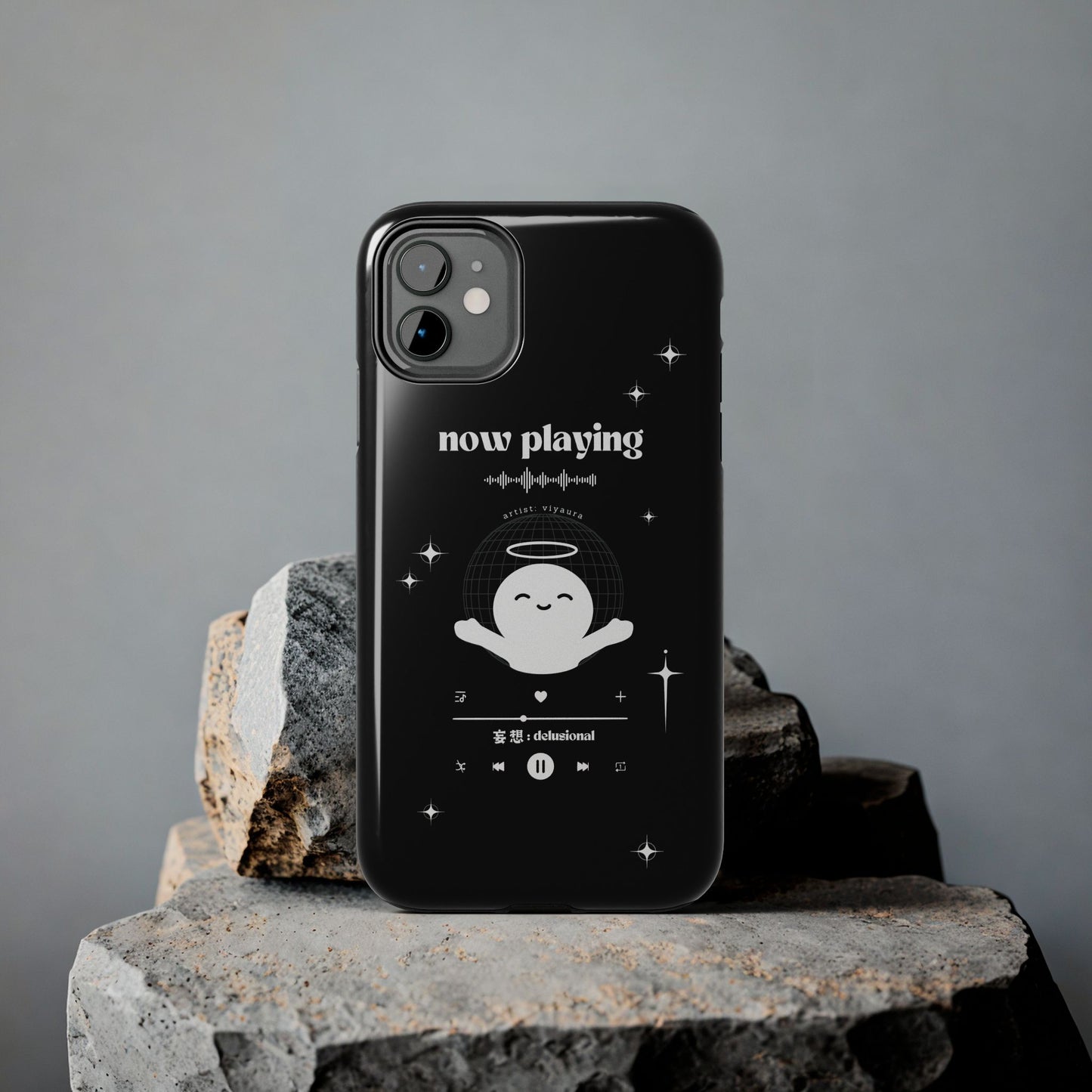 Delusional Ideas Playlist: Tough Phone Case