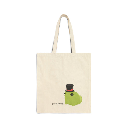 classy phrog tote bag