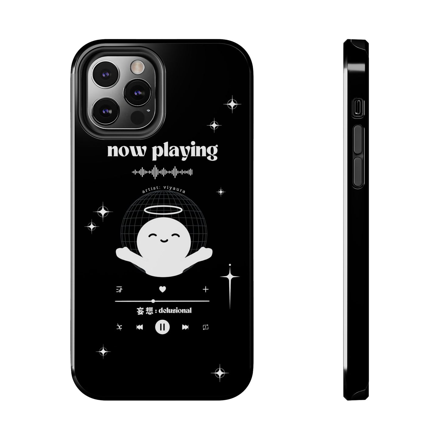 Delusional Ideas Playlist: Tough Phone Case