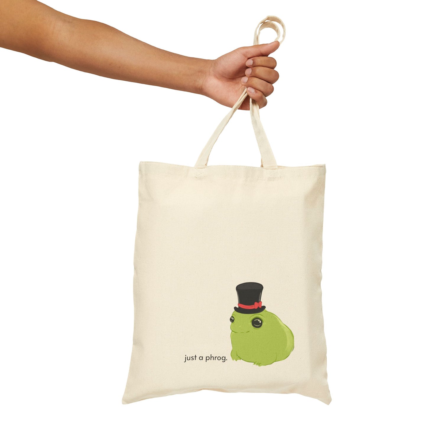 classy phrog tote bag