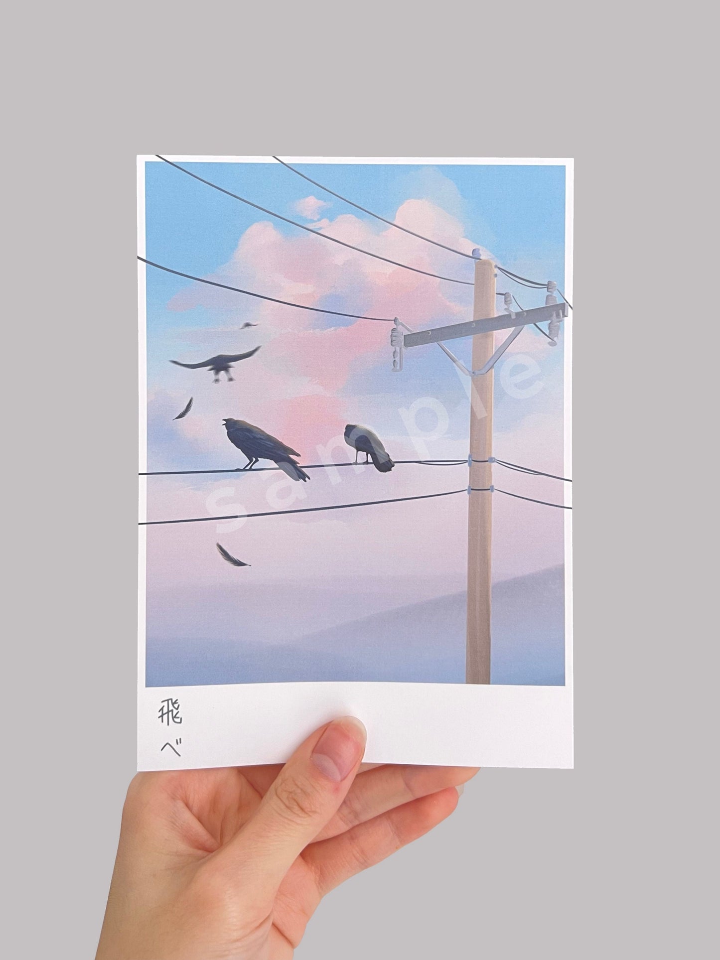 Aesthetic Japan Pastel Postcard Prints