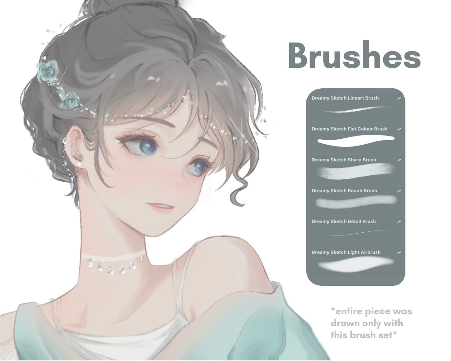 Dreamy Sketch Brush Set