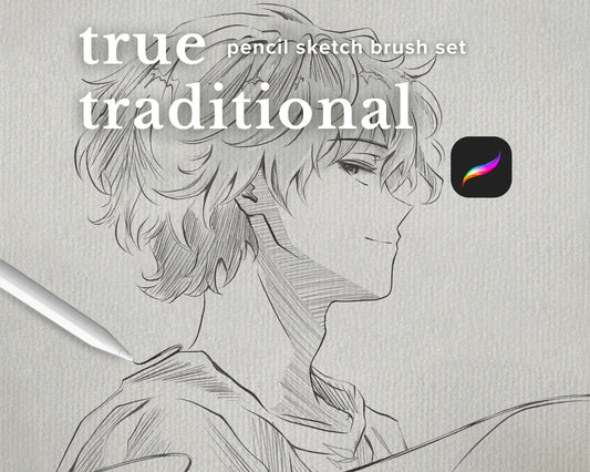 True Traditional Sketch Brush Set