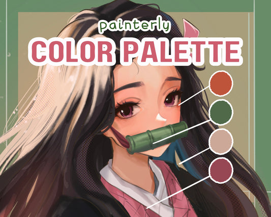 Aesthetic Painting Color Palette