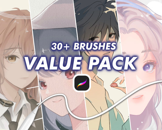 Soft Aesthetic Deluxe Brush Pack